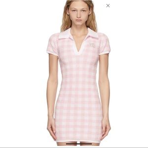 Alexander Wang Pink Gingham Dress